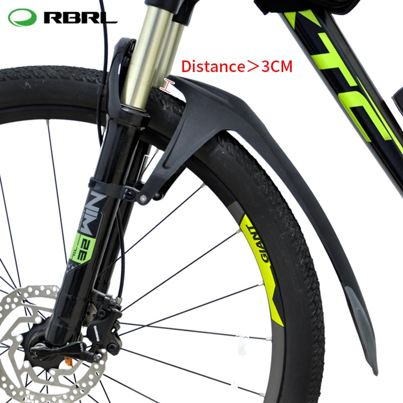 Guardabarros RBRL MTB, guardabarros ajustable para bicicleta, juegos de guardabarros de bicicleta eléctrica de diseño patentado, liberación rápida para RL-990 de bicicleta de 24 26 27,5 29 pulgadas