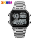 SKMEI 1335 Digital Watches For Mens 2 Time Chrono Men Wristwatches Fashion Sport Male Watch Clock Retro reloj hombre