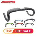 ULLICYC Road bicycle racing  Matte/Gloss full carbon handlebar internal cable carbon bike handlebar 31.8*400/420/440mm WB240