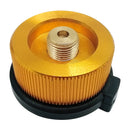 Outdoor Gas Stove Camping Stove Propane Refill Adapter Burner LPG Flat Cylinder tank Coupler Container Adapter Save Metal Tube