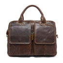 WESTAL men&#39;s briefcase leather laptop bag men&#39;s genuine leather bag for men bussiness messenger bag men&#39;s office briefcase 8002