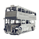 MMZ MODEL Nanyuan 3D Metal model kits London Bus Car Assemble Model puzzle  I22207 2 sheets  DIY 3D Laser Cut Jigsaw Toy