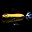 Qxo Lure Wobbler Popper Bait Winter Ring Fishing Octopus Minnow Whopper Plopper Vobler Wobbler For Trolling Surface Wobler