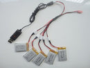 3.7v 650mah 20c battery+USB cable charger for drone  X5C X5 X5SC X5SW X5C-1 2.4G rc quadcopter parts Li-po battery