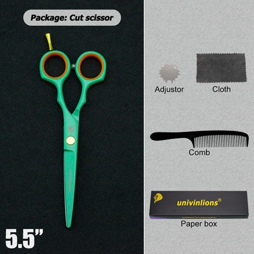 5.5" black hair scissors barber razor scissors hot scissors hair cut designs cheap hairdressing tools hair clipper kids scisors