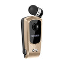 Fineblue F920 Mini Wireless Bluetooth Earphone  Telescopic Type Business Earphone Vibration Alert Wear Stereo Sport Earphone