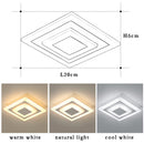 Square Modern Led Ceiling Light 15W 110V 220V Chandelier Ceiling Lamp for Corridor Light Star Lamp Living room Bedroom Luminaire