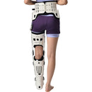 HKAFO Hüft-Knie-Knöchel-Fuß-Orthese für Hüftfraktur Femur-Femur-Fraktur Hüftinstabilität Fixierung des Lähmungsbeins der unteren Extremitäten