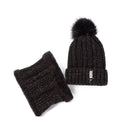 New Women Warm Thick Hat Fashion Winter Hats For Woman Add Fur Lined Knitted Cap Letter B Beanie Hat Girls Pompom Knitted Hat