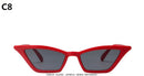 ZXWLYXGX 2020 new cat eye sunglasses women brand design retro colorful transparent colorful fashion cateye sun glasses men UV400