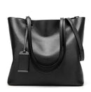 Bolso tipo cubo de cuero encerado, bolso de mano Simple con doble correa, bolsos de hombro para mujer, bolso de compras multiusos 2020, bolsa femenina