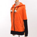 Animal Fox Ear Cosplay Disfraces Sudadera con capucha Abrigo Cálido Sudadera naranja Sudaderas con capucha unisex