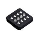 RISK 12 Uds M5 * 10MM bicicleta disco freno Rotor pernos de fijación TC4 titanio bicicleta MTB bicicleta ultraligero freno tornillo ciclismo accesorios