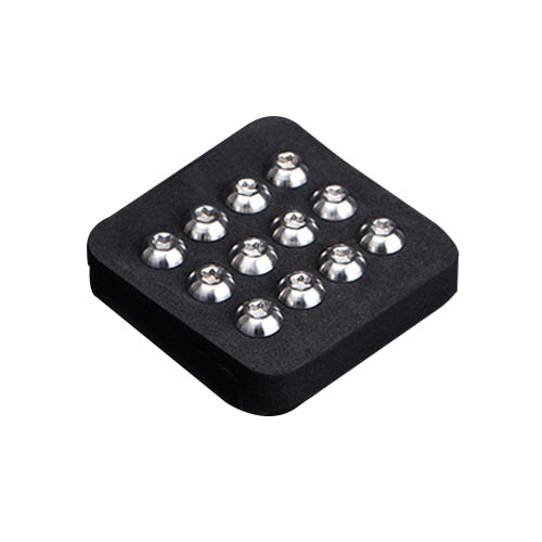 RISK 12 Uds M5 * 10MM bicicleta disco freno Rotor pernos de fijación TC4 titanio bicicleta MTB bicicleta ultraligero freno tornillo ciclismo accesorios