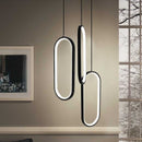 Black/White led pendant lights modern design living room restaurant kitchen hanging lights bedroom bedside led pendant lamps
