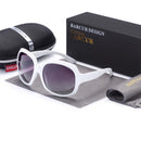 BARCUR Original Gradient Polarized Sunglasses Women Vintage Ladies Sunglasses gafas oculos de sol masculino