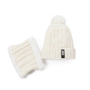 New Women Warm Thick Hat Fashion Winter Hats For Woman Add Fur Lined Knitted Cap Letter B Beanie Hat Girls Pompom Knitted Hat