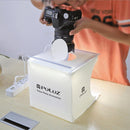 Mini Folding Photography Studio Soft Box Lightbox Softbox Background Kit Photo Studio Light box 2 LED Panels for DSLR Camera