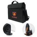 Fireproof Money Document File Bag Pouch Cash Bank Cards Passport Valuables Organizer Holder Safe Storage