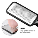 Dighealth Large Foot Rasp Scrubber Grater Dry Rough Dead Skin Callus Remover Scraper Pedicure Foot File Tools Black Color