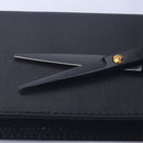 Brainbow 5,5 'profesional negro Japón tijeras de pelo corte adelgazamiento peluquería tijeras salón corte de pelo herramientas de estilismo