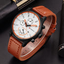 Reloj de cuarzo Curren para hombre, relojes de cuero de lujo de marca superior para hombre, nuevo reloj Masculino, reloj deportivo informal a la moda, relojes de pulsera para hombre