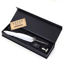 Fountain Pen Suit Vintage Dip Feather Pen Writing Ink Set with Gift Box Stationery Antique Calligraphy Pen Office Supplies Gifts