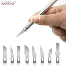 High Quality Professional Carving Knife and Cutting Board Set, Hand Tools for Paper Wood Sculpture Eraser Model Pen Knifes Sharp