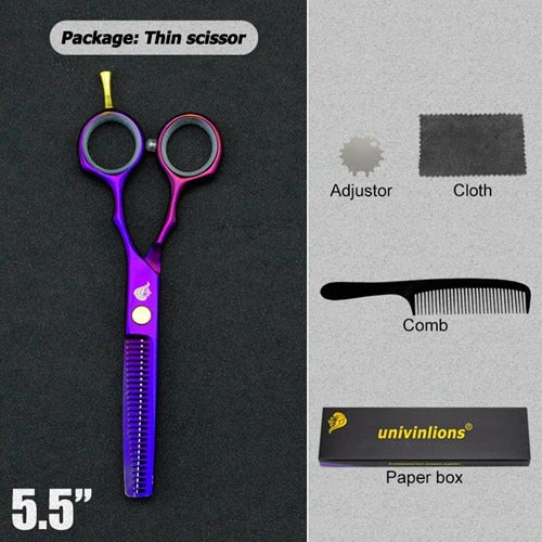 5.5" black hair scissors barber razor scissors hot scissors hair cut designs cheap hairdressing tools hair clipper kids scisors