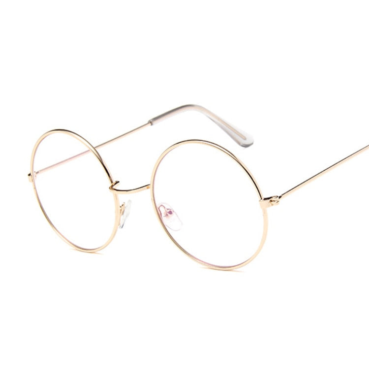 Gafas de sol redondas pequeñas para mujer, marca famosa de diseñador, gafas de sol Vintage para mujer, gafas de Metal con personalidad Retro, estilo
