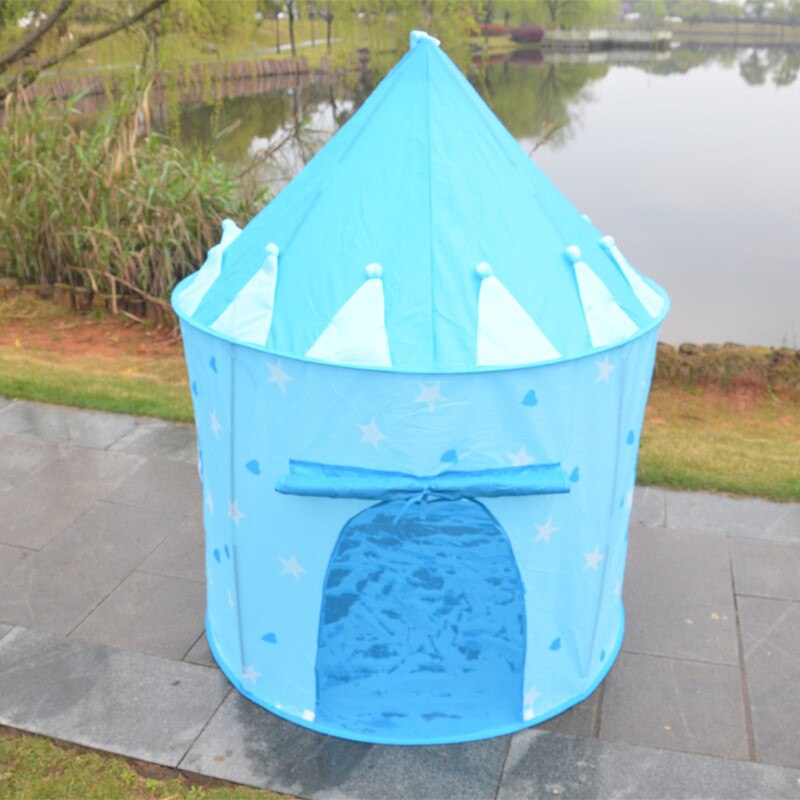 7 Styles Princess Prince Play Tent Portable Foldable Tent Children Boy Castle Play House Kids Outdoor Toy Tent