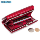 VICKAWEB Mini Women Purses Alligator Hasp Ladies Wallets Purse Woman Fashion Short Genuine Leather Wallet Women Small Wallet