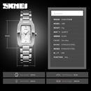 SKMEI Luxury Brand Women Watches Diamond Dial Bracelet Wristwatch For Girl Elegant Ladies Quartz Watch Female Dress Watch 1400