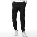 2022 Cotton Cargo Pants Men Ankle Banded Casual Slim Jogger Pants Men Pantalon Hombre