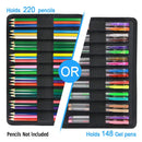 The Artist's Armory | 216-Slot Large Capacity Pencil Case & Cosmetic Organizer