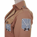 Halloween Attack on Titan Shingeki no Kyojin tren cuerpo chaqueta Eren Jaeger Cosplay disfraz juego Anime japonés