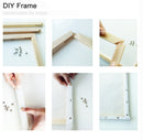 RUOPOTY Frame Diy Painting By Numbers Flamingo Animals Kit Canvas Picture By Numbers Hand Painted For Home Decoration Gift Arts