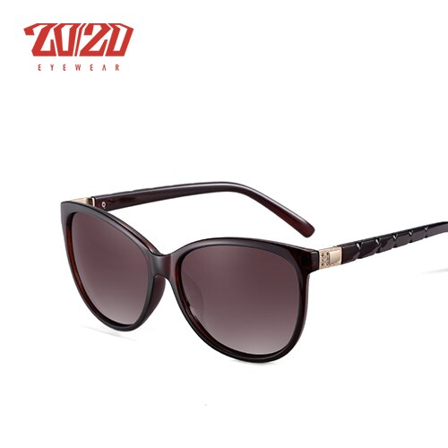 20/20 Brand Design Women Cat eye Sunglasses Female Retro Style Polarized Glasses Shades UV400 Oculos de sol Feminino PL337