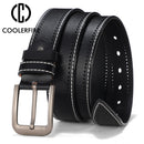 Men Genuine Leather Designer Belts Luxury Fashion Trouser Waistband Stylish Casual Belts With Black,Brown,Navy,Orange Color