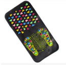 Estera de masaje para pies de camino de piedra para caminar de reflexología, almohadilla de masaje relajante de acupresión, Spa para pies, alivio del dolor de piernas, estera masajeadora para caminar para el cuidado de la salud