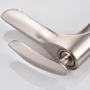 Basin Faucets White With Gold Bathroom Faucet Hot and Cold Water Basin Mixer Tap Chrome Finish Brass Toilet Sink Water Taps B581