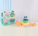 Funny Feeding frogs to eat biscuits, children's manual, educational toys, electric toys Family Party Game