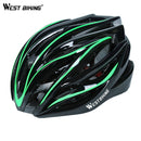 WEST BIKING Ultralight Integrally Molded Bicycle Helmet Mountain MTB Men Women Bike Helmet Bicycle Protection Cycling Equipment