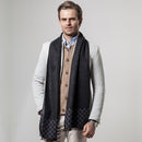 2018 New design plaid scarf for men 180x30cm Cashmere scarf Thicken winter warm scarf Scarves for dad and boyfriend gifts stock