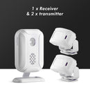 Wireless Welcome Alarm Doorbell PIR Store Shop Entry Motion Sensor Infrared Detector Induction Door Bell 5 Functions Night Light