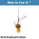 50 PCS Round Rig Rings Matt Black 3.1mm 3.7mm Non Reflective Carp Fishing Terminal Tackle Karpfenangeln Rig Making Material