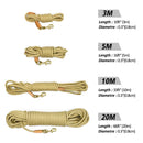 Nylon Dog Leash Running Tracking Non-Slip Long Leads Nylon Training Walking Leads 3m 5m 10m 15m For Medium Large Dogs Heavy Duty