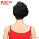 Kurze gewellte Perücke Kunsthaarperücken Ombre 10-Zoll-Bob-Perücken für schwarze Frauen Ombre Blonde Hitzebeständige Cosplay-Perücken Kostenloser Versand