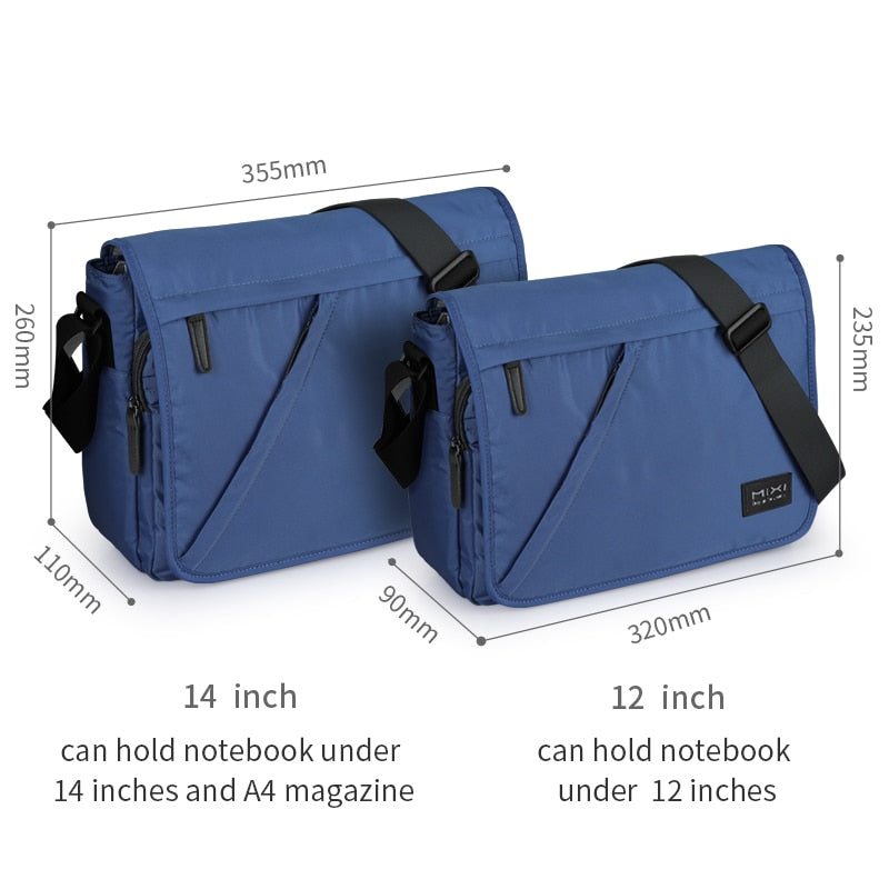 Mixi, bolso escolar a la moda para hombres, bolso cruzado para niños, bolso de un hombro, mensajero impermeable de gran capacidad diseñado para jóvenes M5177