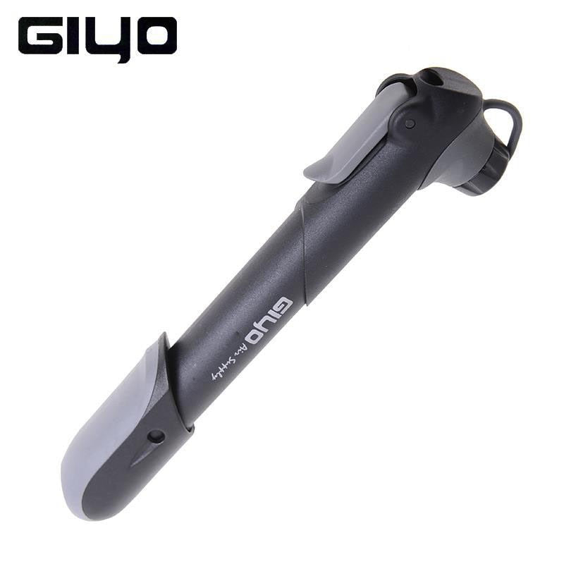 Giyo Bike Pump 105g Portable Mini MTB Mountain Bike Bicycle Pumps 100 psi High Pressure Cycling Hand Air Pump Ball Tire Inflator